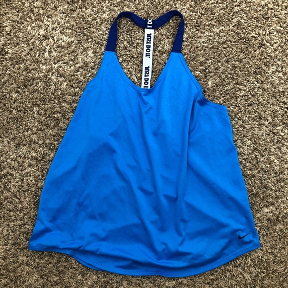 Nike Tops - Women’s NIKE JUST DO IT GYM TOP SZ XL